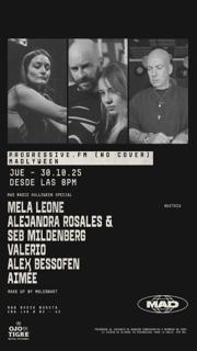 Progressive.Fm: Mela Leone, Alejandra Rosales & Seb Mildenberg, Valerio, Alex Bessofen, Aimée