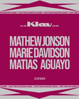 Klav: Marie Davidson, Mathew Jonson, Matías Aguayo