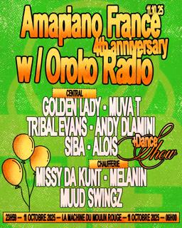 Amapiano France: 4 Year Anniversary