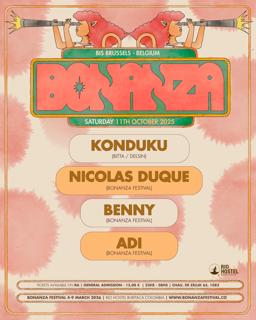 Bonanza Festival Colombia At Bis Brussels