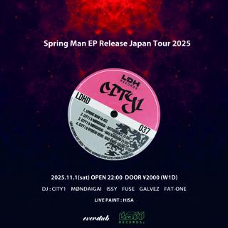 Spring Man Ep Release Japan Tour 2025