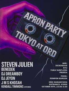Steven Julien Apron Party Tokyo At Ord