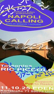 Napoli Calling With Ric Piccolo, Puerto Reeko