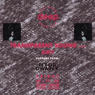 We'Re Going Deep With Transparent Sound (Live), Amy, Owain K + Placid