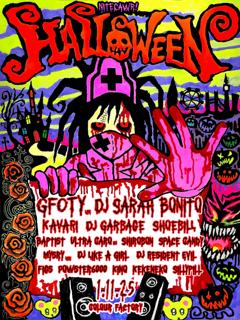 Nitecawr! Halloween - Gfoty, Dj Sarah Bonito, Kavari + More