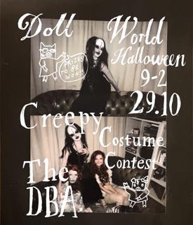 Doll World Halloween- Creepy Costume Contest