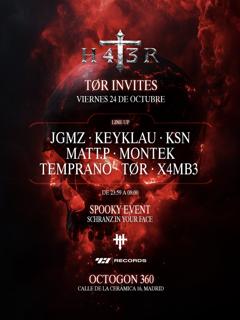 H4T3R 033 Tør Invites • Schranz In Your Face