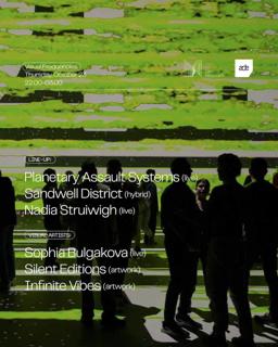 Visual Frequencies: Sandwell District, Planetary Assault Systems, Nadia Struiwigh