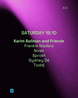 Toffler Presents Karim Soliman And Friends