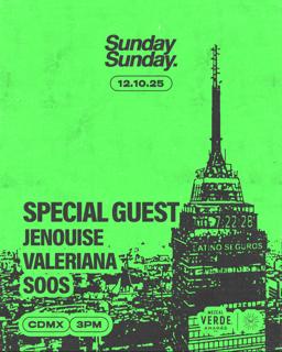 Sunday Sunday Cdmx: 12.10.25