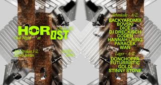 Hör Club Night At Ost W. Paracek, Hannah Laing