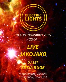 Electric Lights - Vol 5 - Jakojako (Live) & Katja Ruge (Dj)