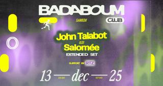 Club — John Talabot & Salomée (Extended Set), Rtz