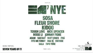 E1⁷ Nye: Sosa, Fleur Shore, Kidoo