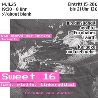 Sweet 16 - Jung, Pleite, Linksradikal