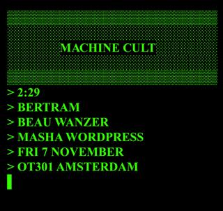 Machine Cult