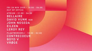 Ooo - Bellaire, David Vunk B2B John Noseda, Eileen, Leroy Rey, Contrecoeur, Vrøge, Boyd V