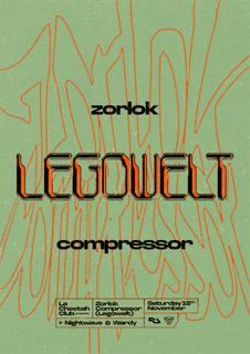 La Cheetah Club Presents: Legowelt = Zorlok Compressor + Nightwave