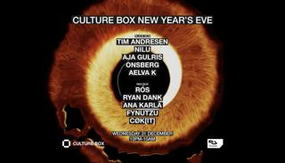 Culture Box New Year'S Eve