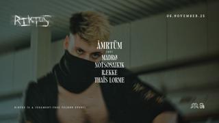 Riktus With Amrtum (Portugal Debut),Madrø, Notsosaikik, Række, Thaïs Lorme