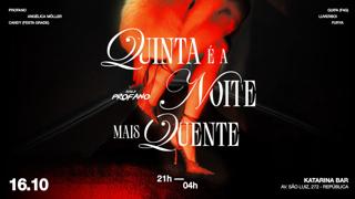 Baile Profano No Katarina Bar