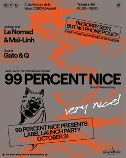 Gilda Club - Viernes 31 - 99 Percent Nice