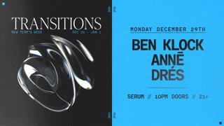 Serum: Ben Klock + Annē [Transitions]