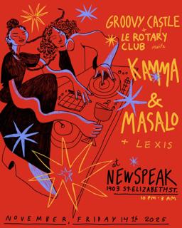 Groovy Castle & Le Rotary Club Invite Kamma & Masalo