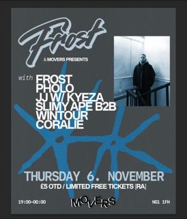 Frost Presents: Pholo, Jj With Kyeza & Slimy Ape B2B Wintour Coralie