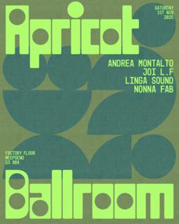 Apricot Ballroom: Andrea Montalto, Linga Sound, Nonna Fab & Joi L.F