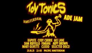 Toytonics Ade Jam X Pacific Amsterdam