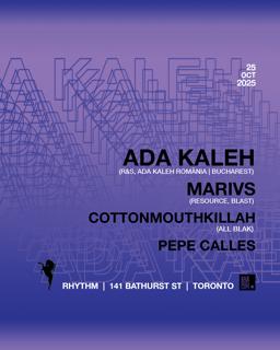Kaleidoscope Presents: Ada Kaleh / Marivs / Cottonmouthkillah / Pepe Calles