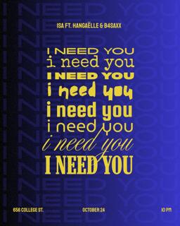 I Need You