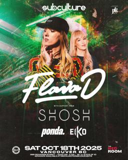 Flava D With Shosh At Subculture Saturdays