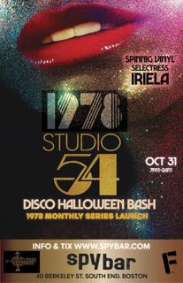 Halloween Studio 54 W/ Selectress