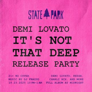 Demi Lovato: It'S Not That Deep Album Release Party