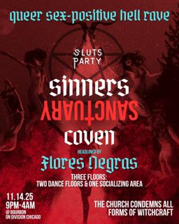 $Luts Party: Sinner'S Sanctuary Coven - 3 Floor Kinky-Queer Hell Rave