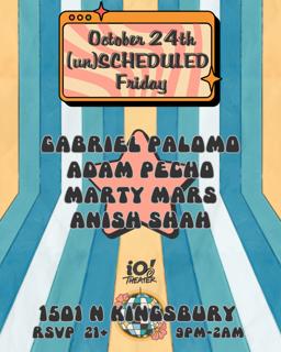 (Un)Scheduled Friday