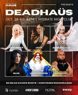 Deadhaüs (Boystown'S Pre-Halloween Day Party)