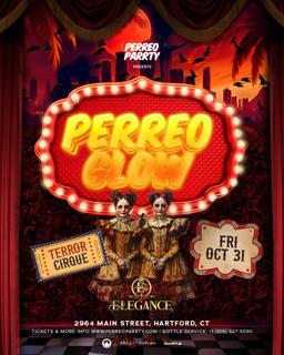 Perreo Glow Halloween: Terror Cirque Party