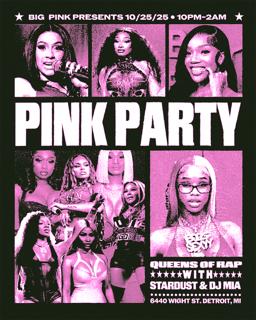 Pink Party: Queens Of Rap (Wear Pink = Free Entry)