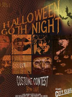 Halloween Goth Night