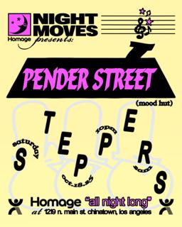 Night Moves With Pender Street Steppers
