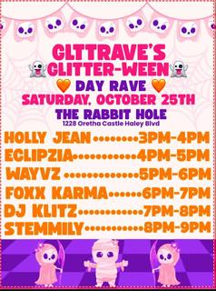 Glittrave'S Glitter-Ween Day Rave