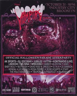 The Vampire Ball: Kittin, Lsdxoxo, Wreckno, Eli Escobar, Ak Sports, Jubilee, Kontravoid (Live)