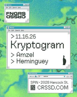 Fngrs Crssd Presents Kryptogram