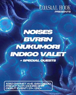 Coastal Hook: Noises, Bvrrn, Nukumori, Indigo Valet