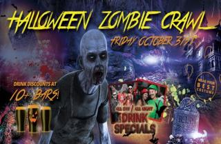 Memphis Zombie Crawl - Halloween Bar Crawl - Friday Oct 31St