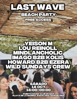 Beach Party Closing Summer[Free Tix]