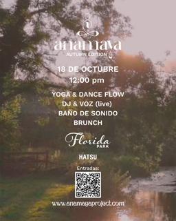 Anamaya En Florida Park Madrid- Yoga & Electronic Music